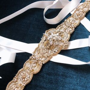 BHLDN Fortuna Wedding Sash/Belt